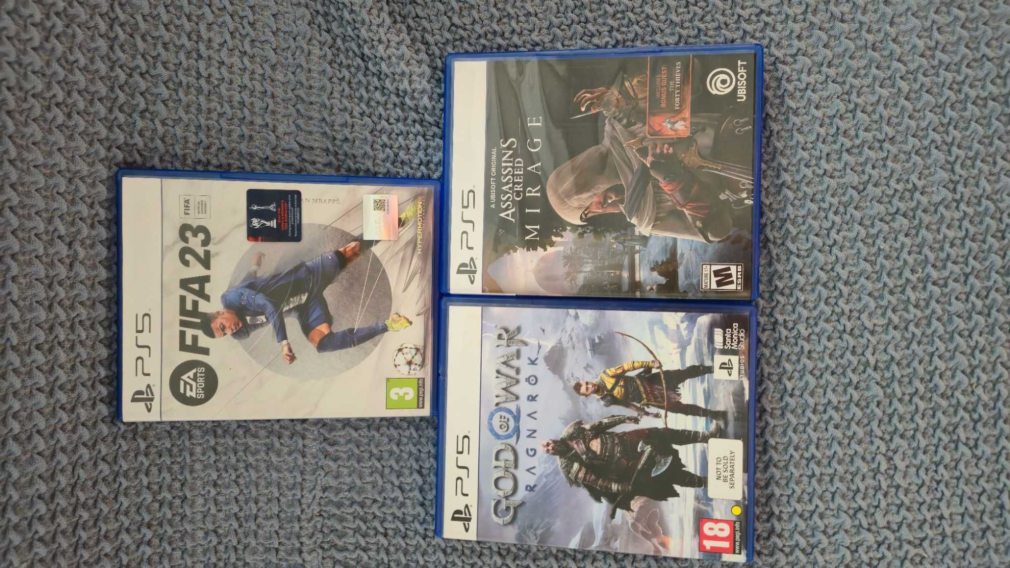 Play Station 5 Cd-Disk Version,with 3 games