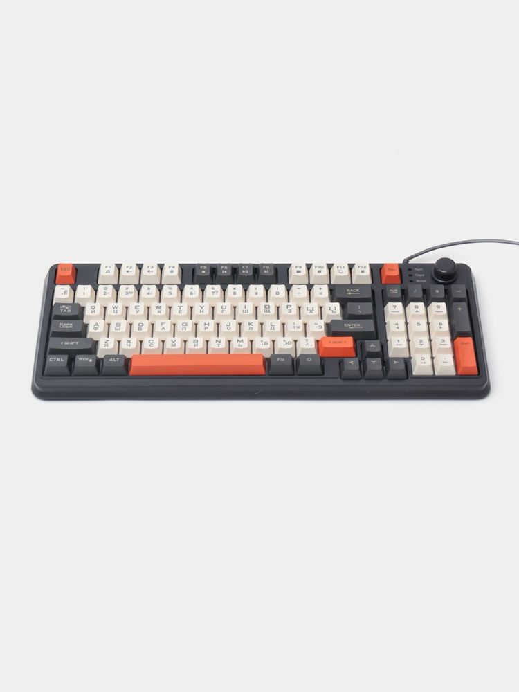 Клавиатура игровая мембранная бесшумная клавиатура Xunfox k82