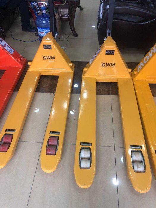 Ручная гидравлическая тележка 3т-5т Рохля Транспаллет Roxlya