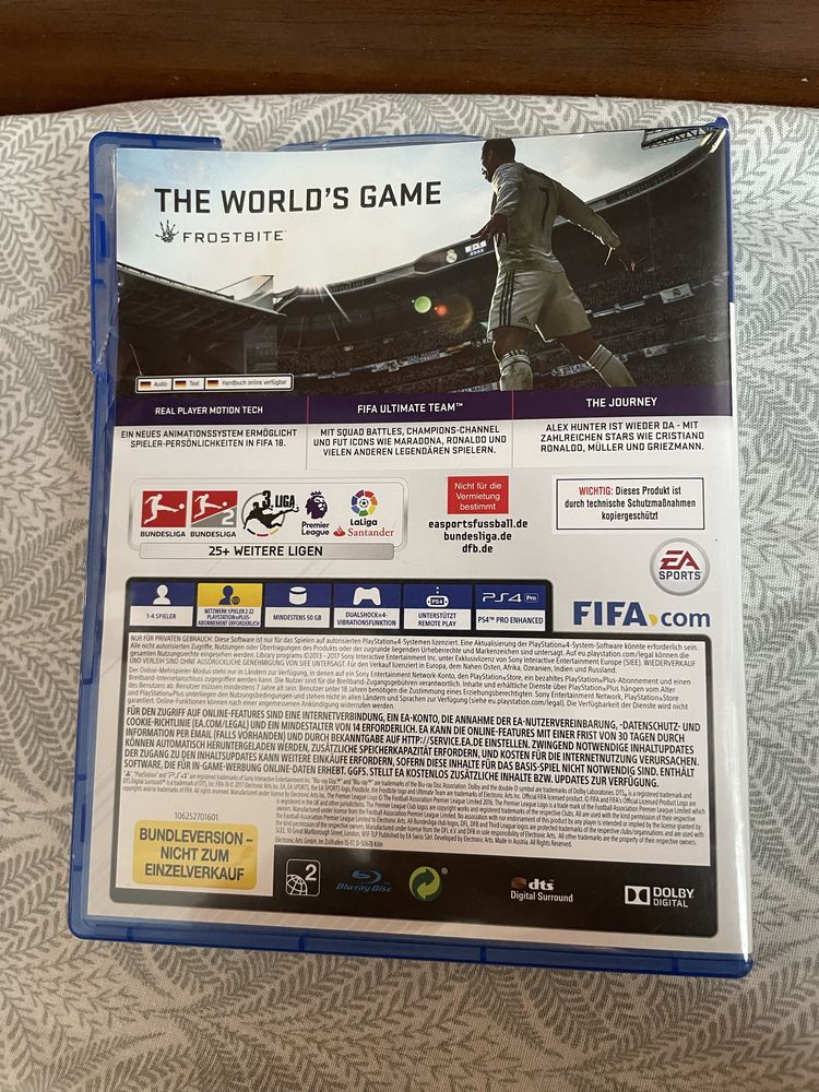 Fifa 18 i Fifa 20 ps4