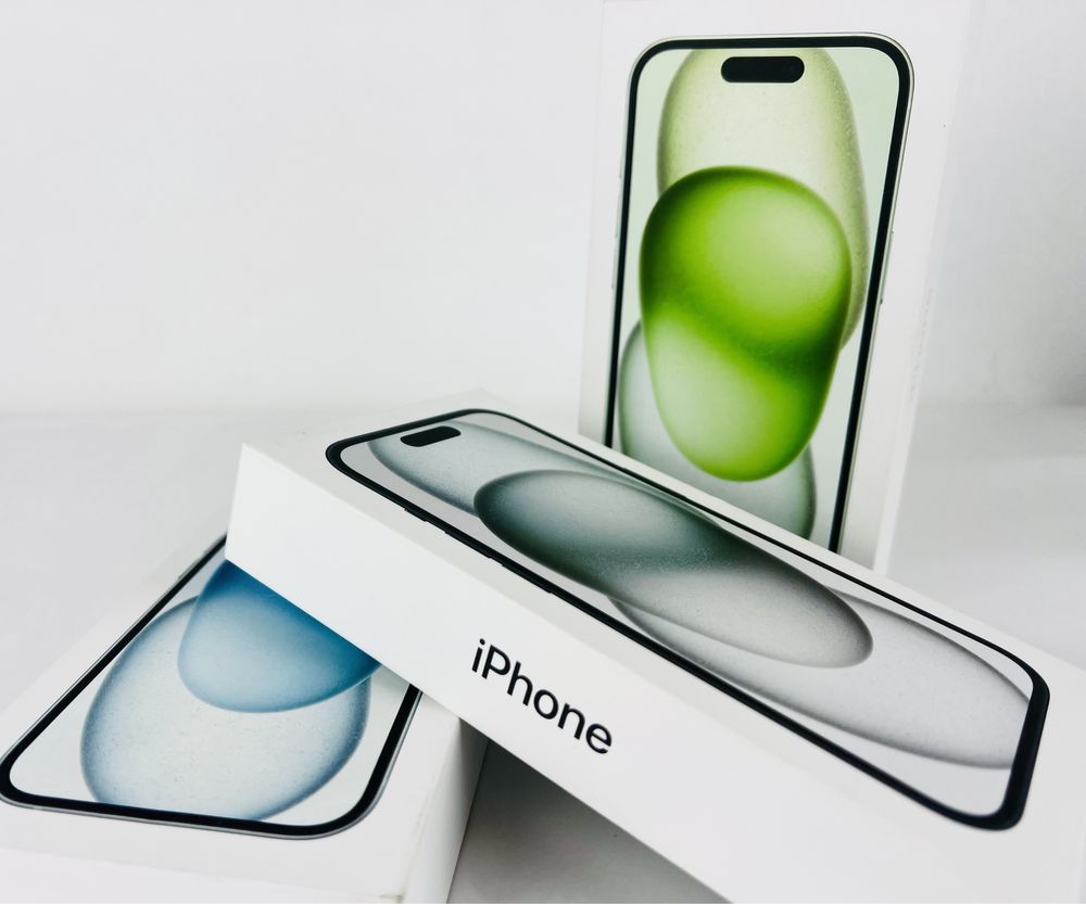 НОВ! Apple iPhone 15 Plus 128GB Black / Blue / Green Гаранция!