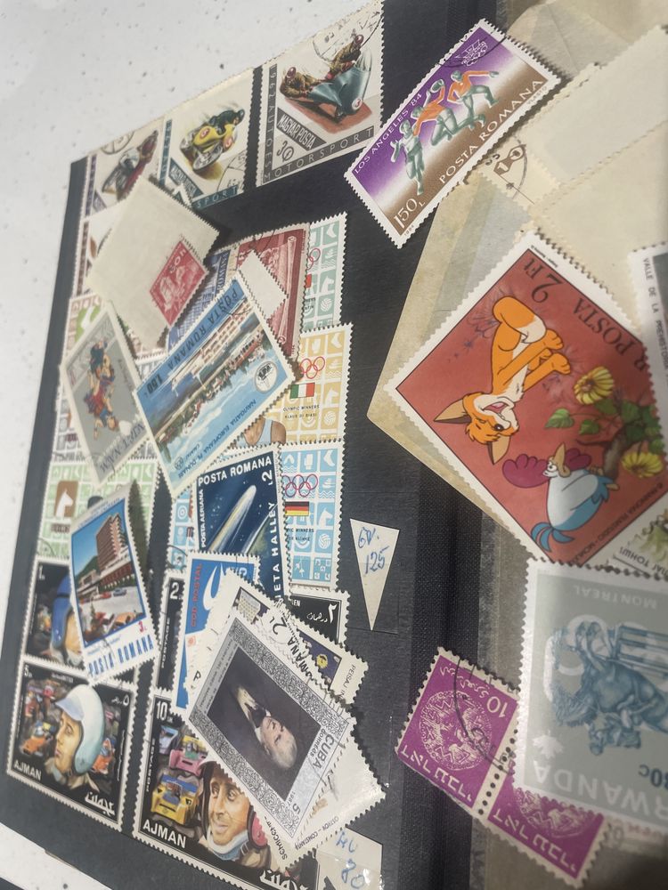 Vând timbre diferite tari