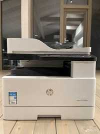 Принтер МФУ лазерное HP LaserJet M438nda, ч/б, A4 A3