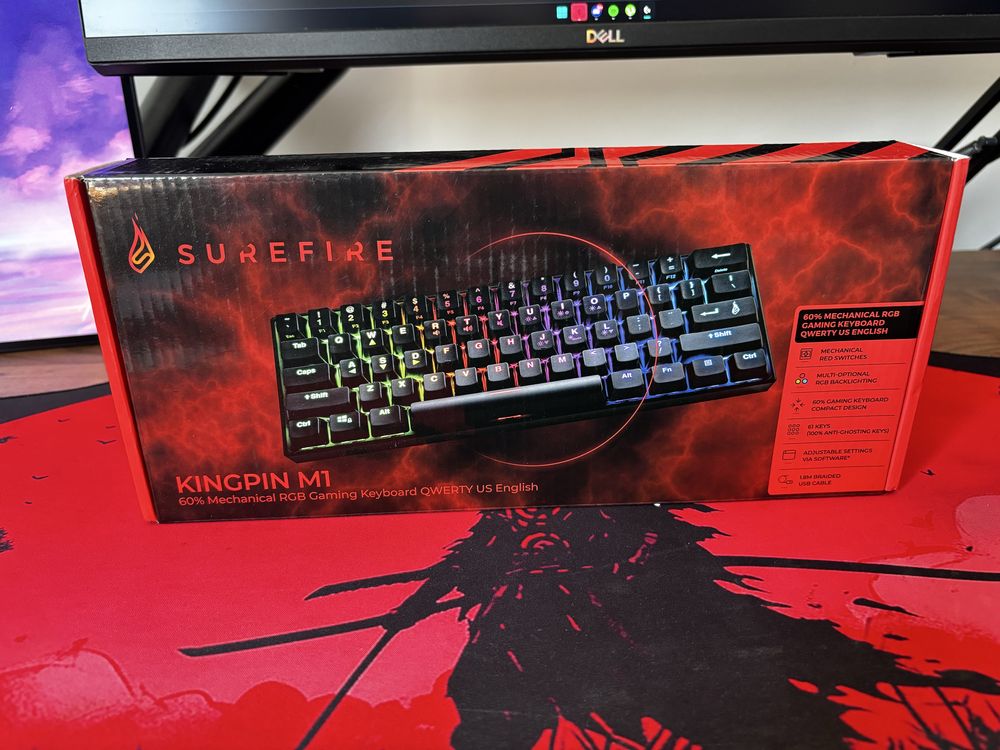 Tastatura Mecanica Gaming Surefire Kingping M1