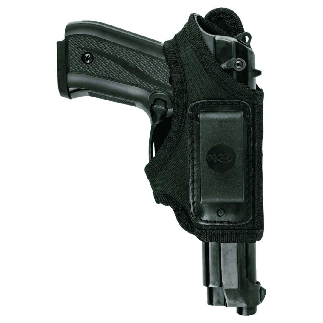 Toc ascuns pentru pistol AKAR® STEALTH IWB universal din polyester