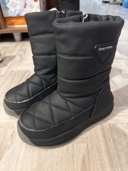 Сапожки зимние на девочку