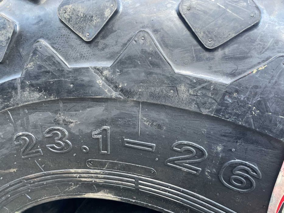 23.1-26 Anvelope noi de cilindru compactor cu 16pliuri camera si guler