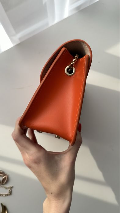 Furla orange geanta