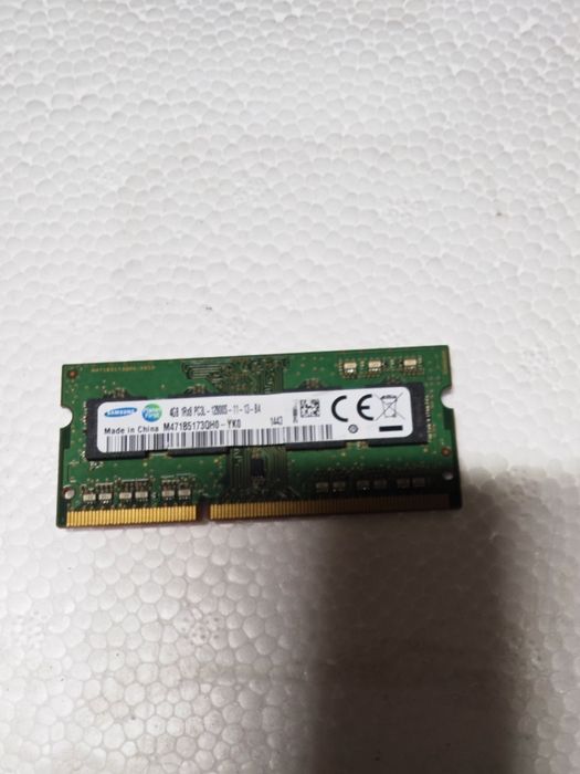 Ram Samsung 4GB DDR3L 1600 MHz SO-DIMM (лаптопска RAM)