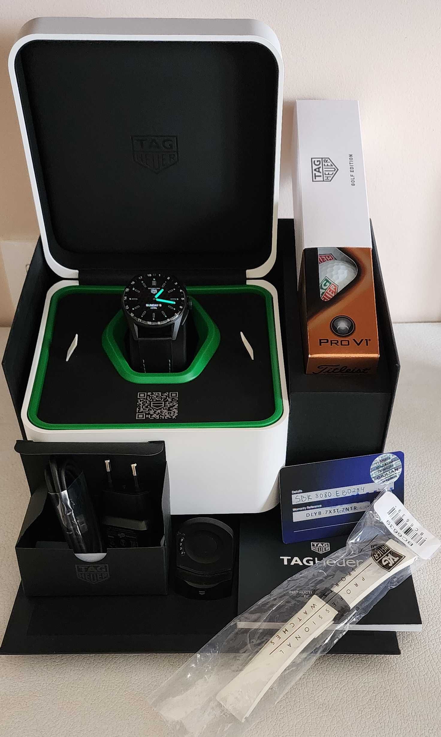 TAG HEUER Connected Calibre E4 Golf Edition с гаранция до 2027