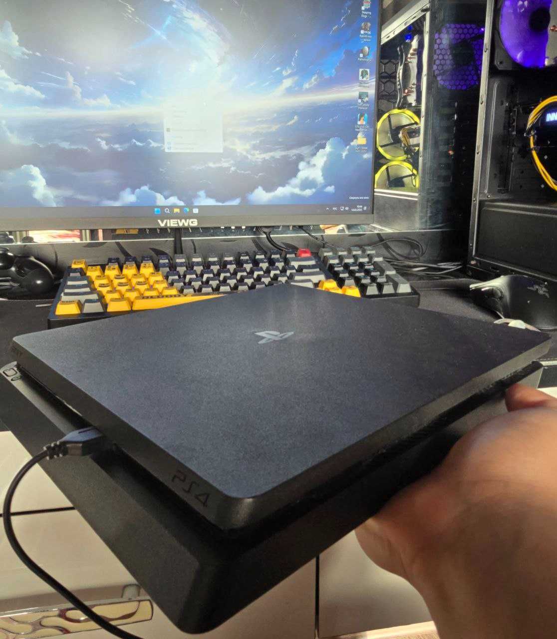 Ps 4 slim продам или обменяю