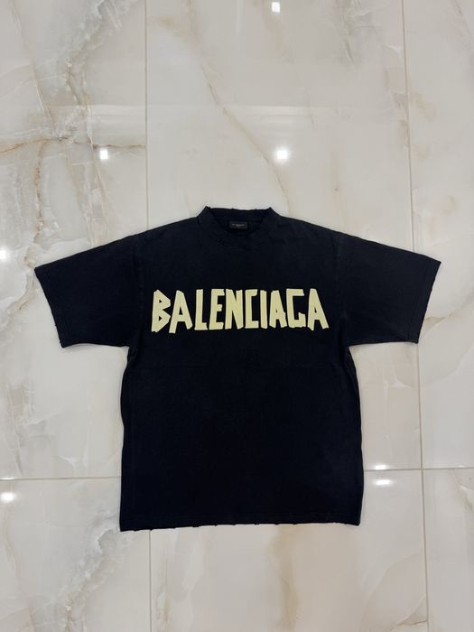 Balenciaga Мъжка Тениска Oversized