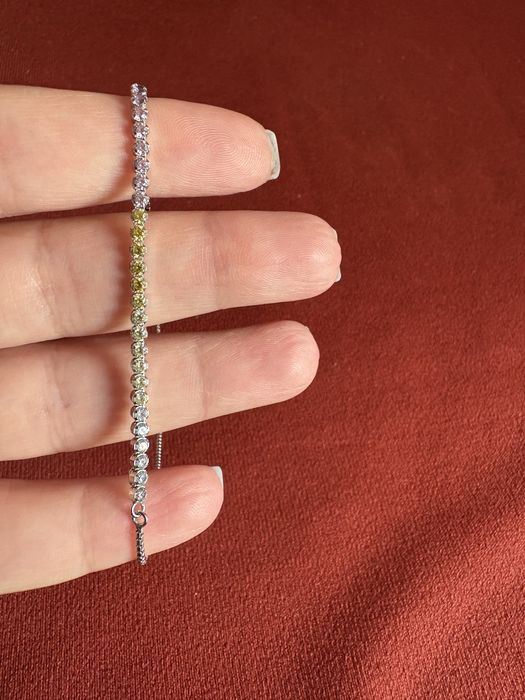 Bratara Pandora cu snur, reglabila