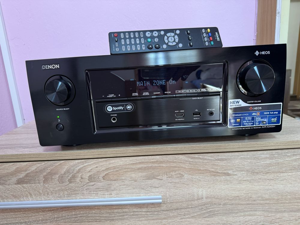 Denon AVR-X2400H resiver Качествен