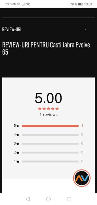 Casti Jabra Evolve 65
