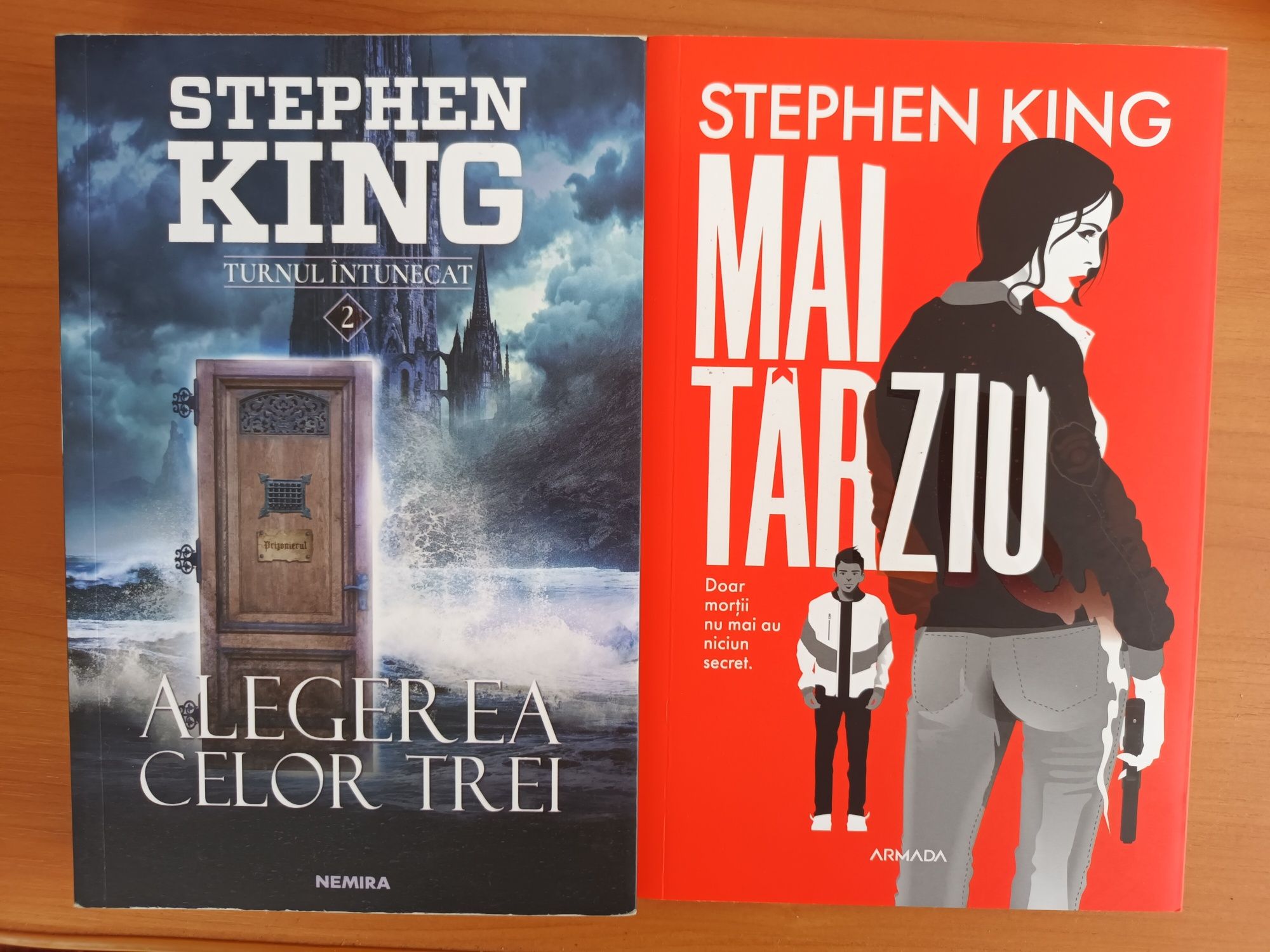 Cărți Stephen King, Terry Pratchett și Philip K Dick