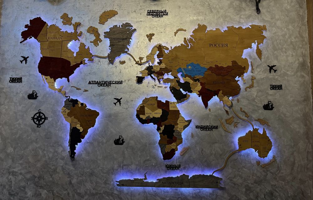 Срочно продам карту мира