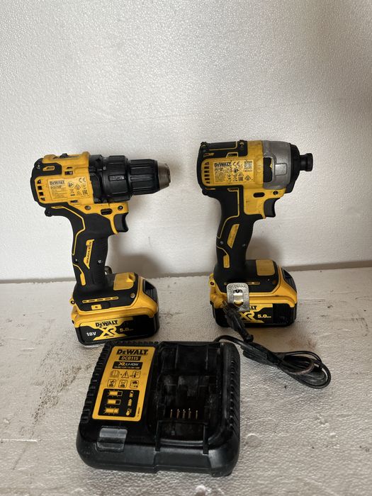 Set Dewalt 18V Autofiletanta DCD708 / impact DCF787 5Ah Brushless