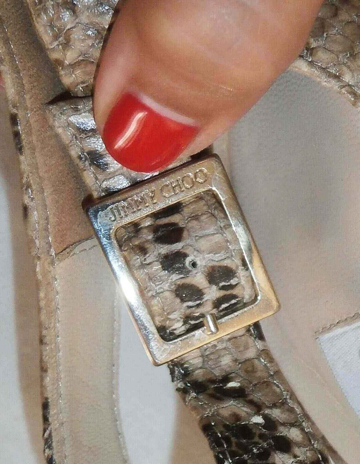 JIMMY CHOO питон 36,5 оригинални