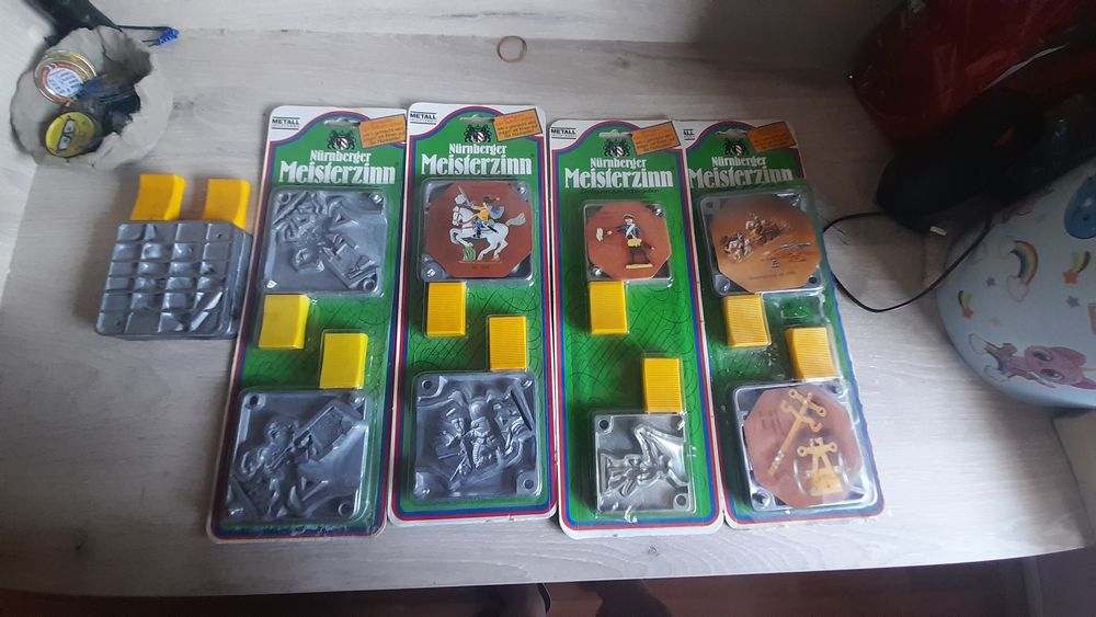 Colectie unicat in Romania.Matrite soldatei din plumb vintage