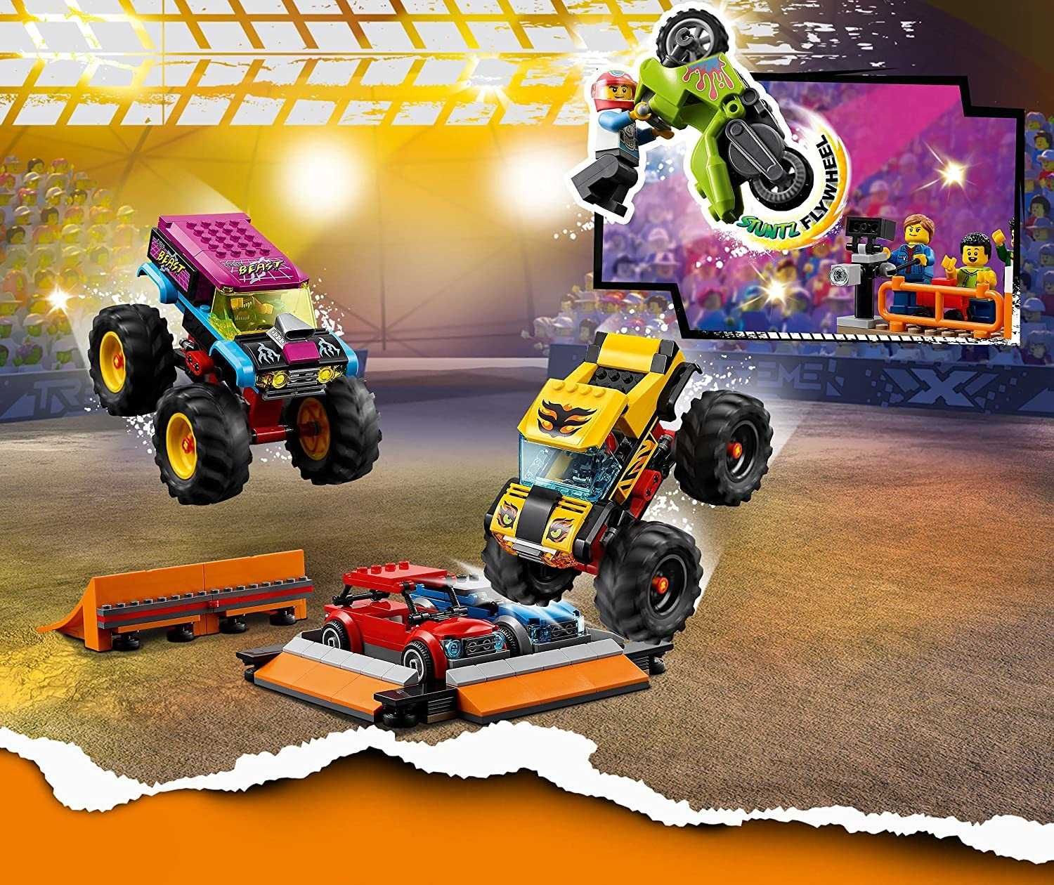 LEGO CITY STUNTZ Арена за каскадьорско шоу 60295 Лего Конструктор