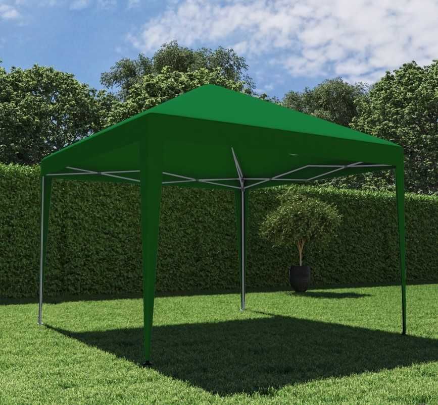 Pavilion CORT Umbrela Cadru Metal Gradina 3X3X2.55M+Livrare GRATUITA !