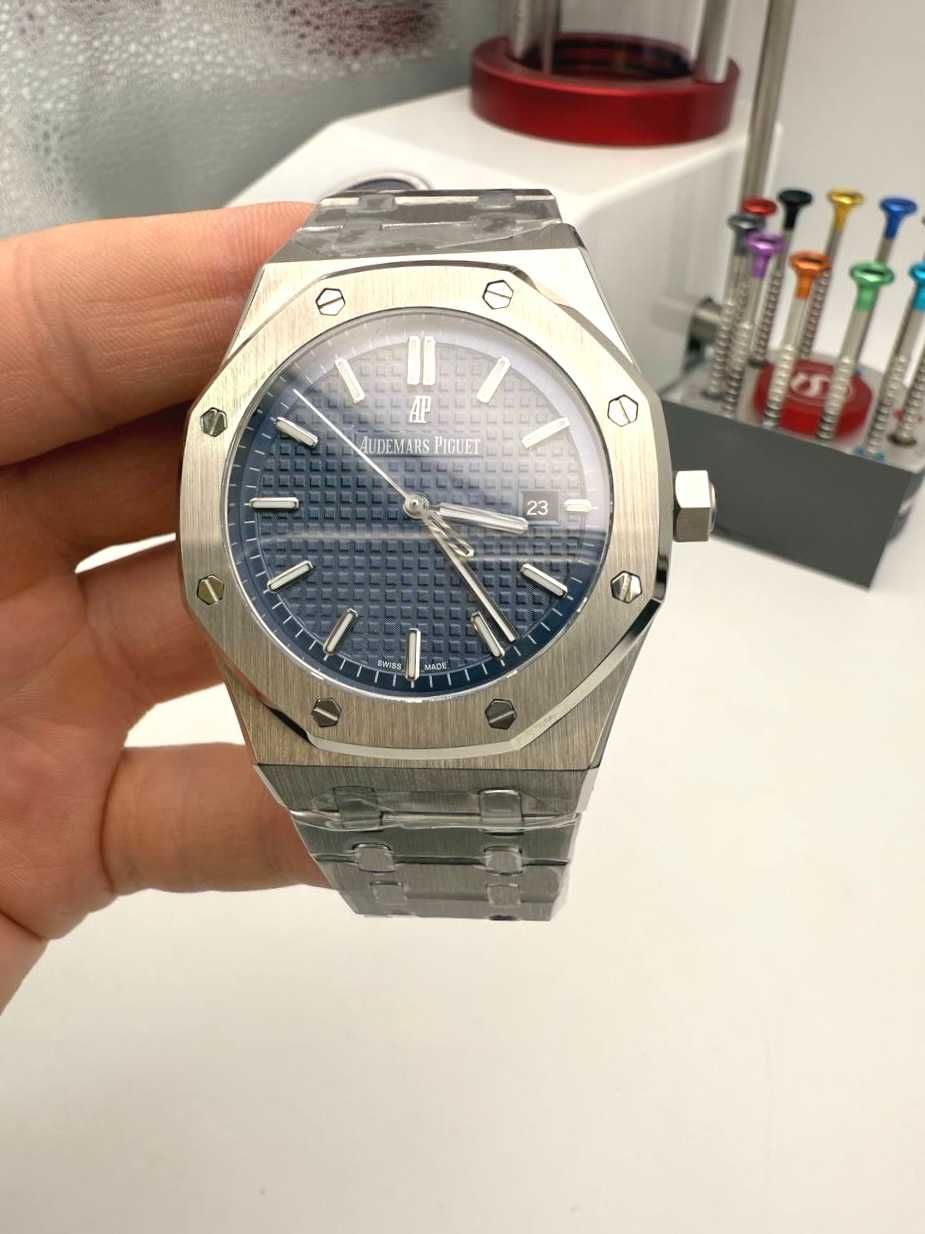 audemars piguet royal oak chronograph silver colectie