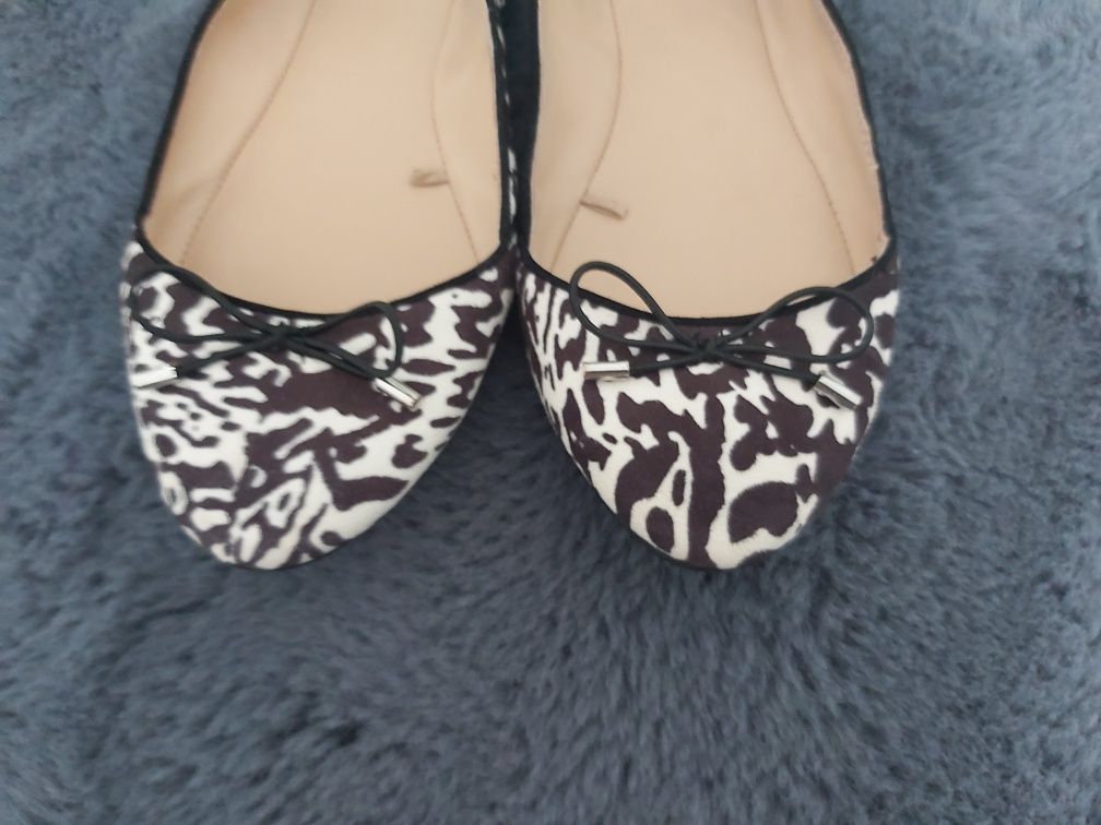 Balerini animal print, Zara ,mărimea: 37