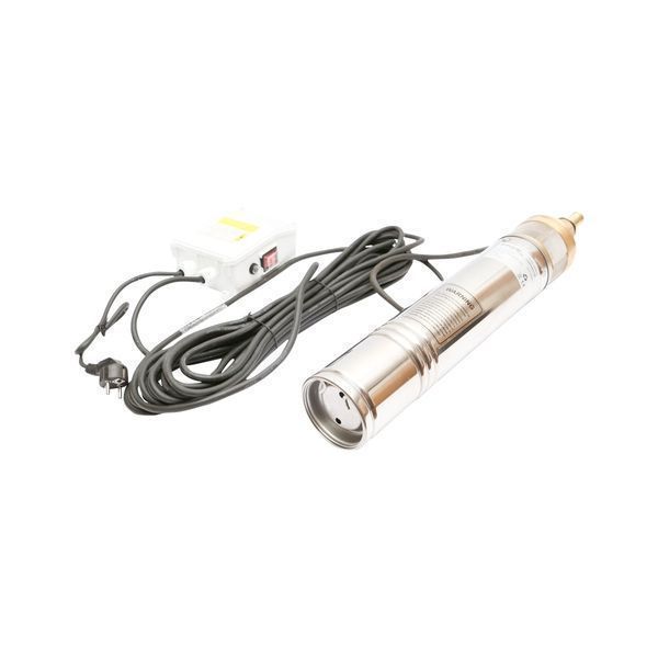 Потопяема водна помпа d100mm, 50l/min h50m, 220v, 750w с контролен пан