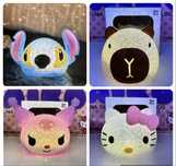 Нощна Лед лампа Стич/Кити/Куроми, Stitch/Hello Kitty/Kuromi Led лампа