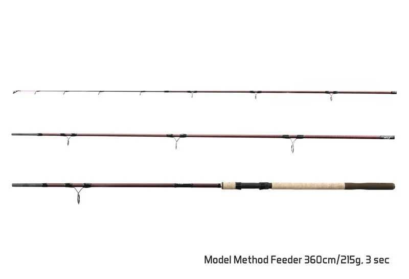 Lanseta feeder Delphin Magma M3 Method 3 Tronsoane 360cm/215g