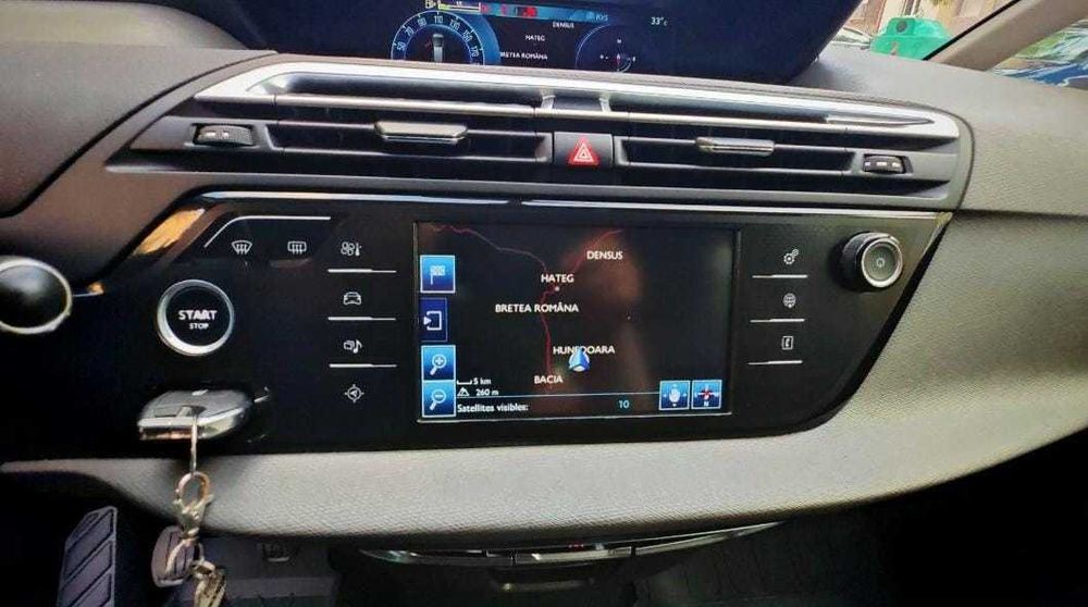 Citroen C4 Grand Picaso 7 loc 2016 navigatie, senzori parcare, Euro 6