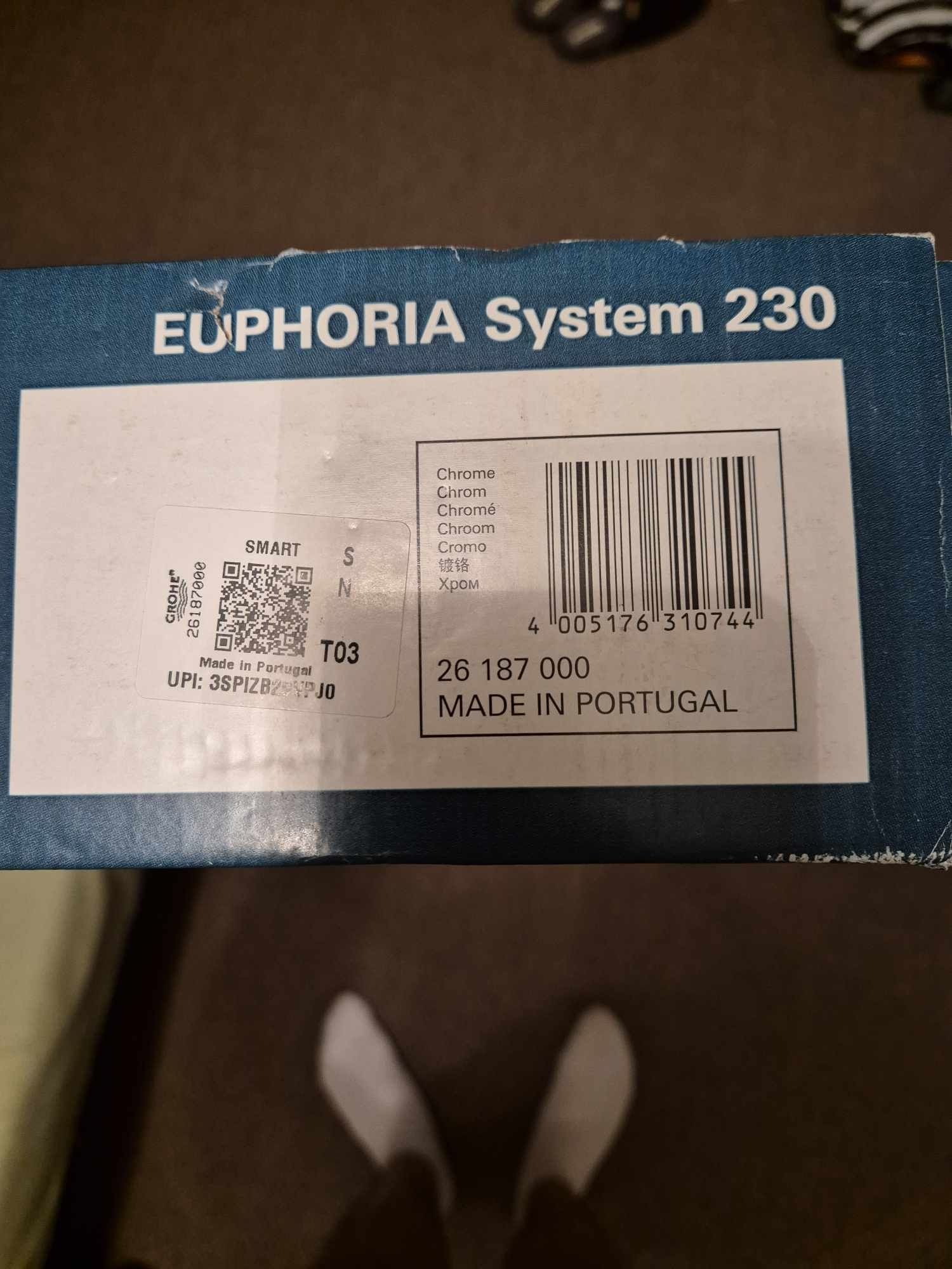 Sistem duș complet Grohe Euphoria System 230.