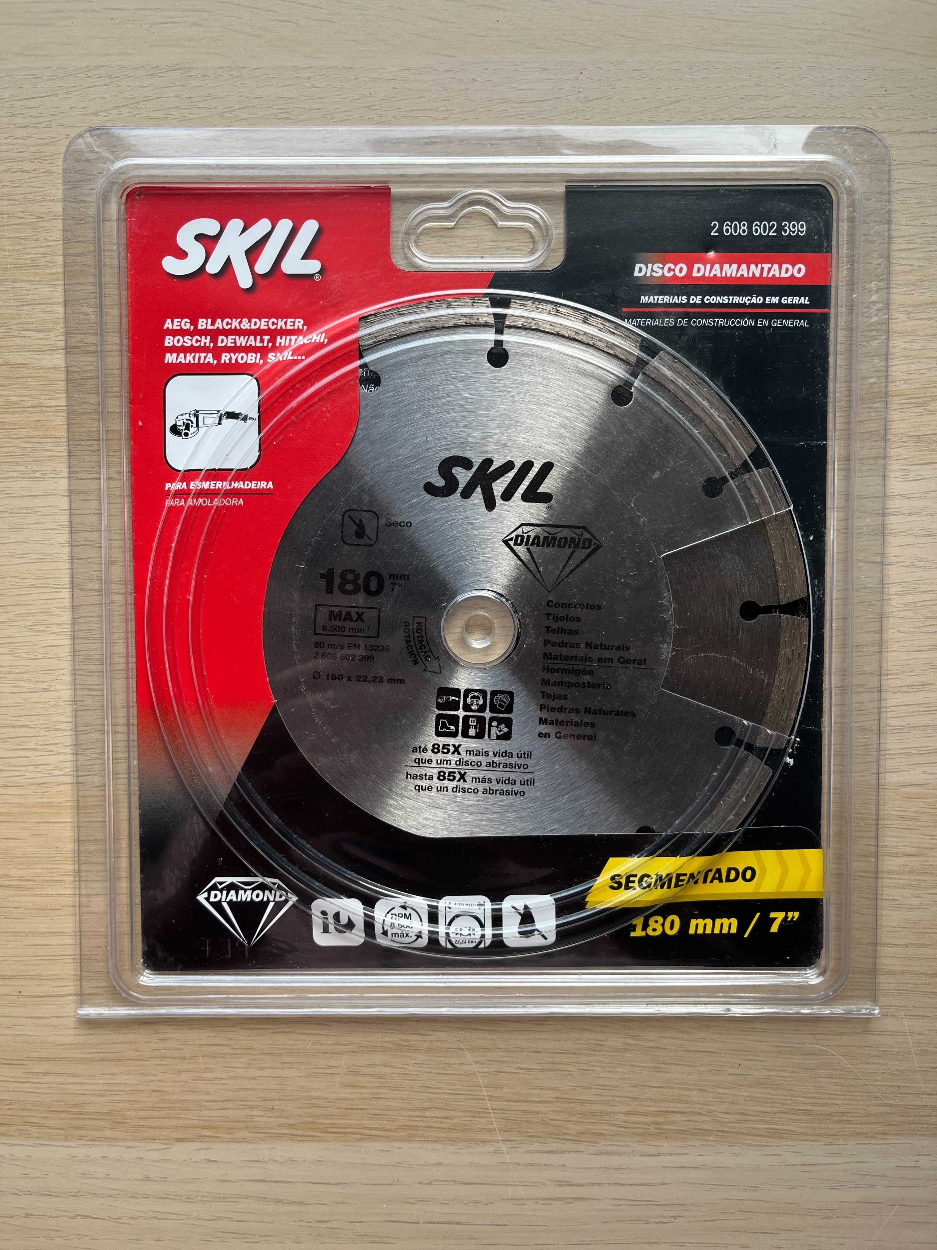 Disc pentru flex diamantat SKIL pentru beton, 180mm - 115mm