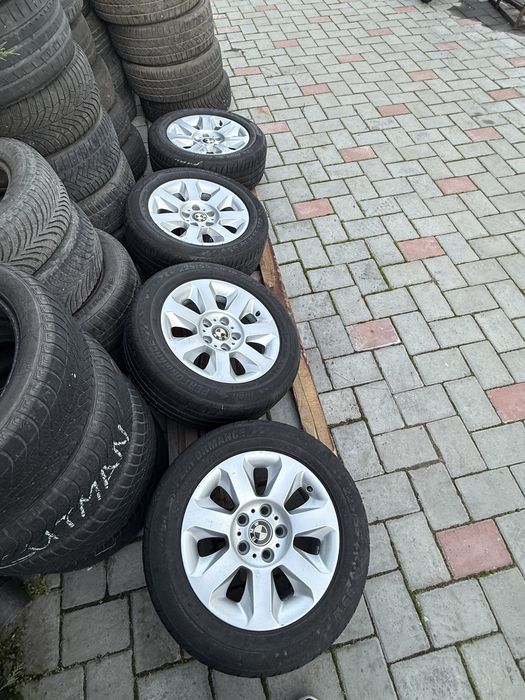 Jante BMW 5x120 225/55/16 stare impecabila