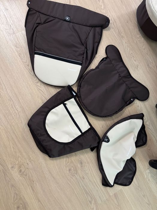 Carucior 3 in 1 Combo Max Dark Brown - Krausman - Testat ADAC