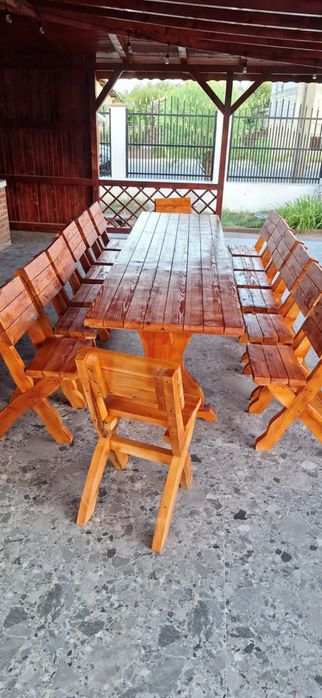 Mese rustice de gradina