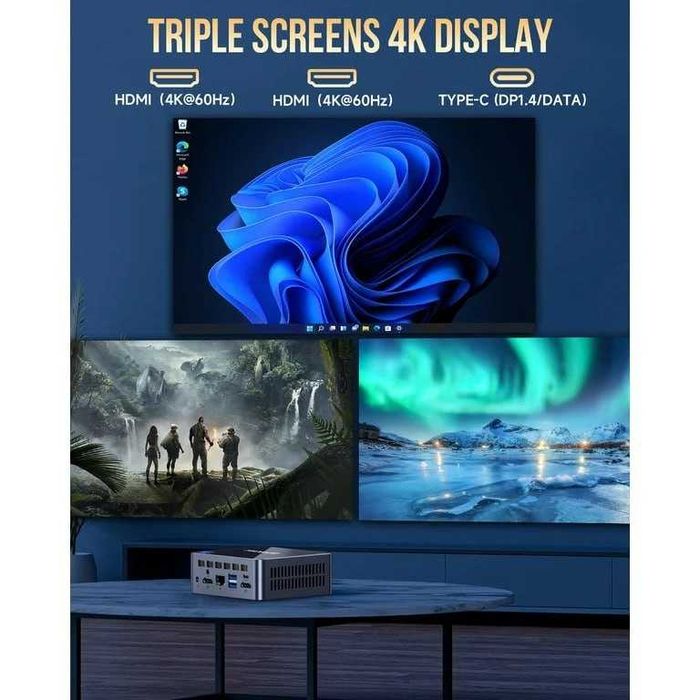 MiNi PC GMKtec NucBox M3 Core i5-12450H ram 16 ssd 256m2