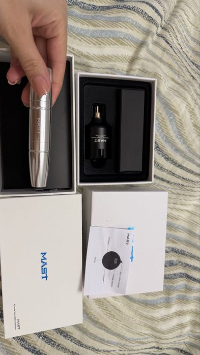 Тату машинка и блок mast