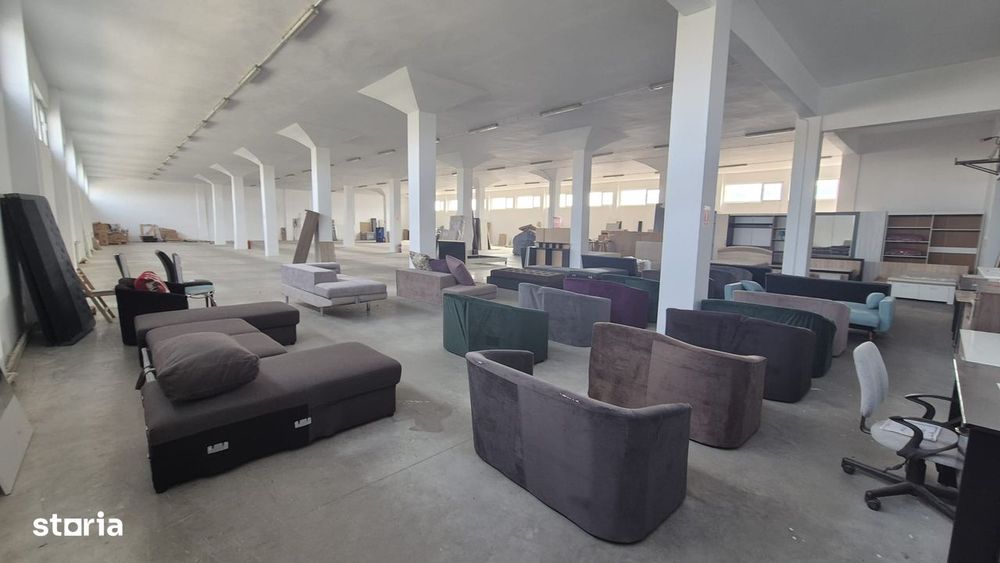 Spații comerciale -Hala – Zona Interioară