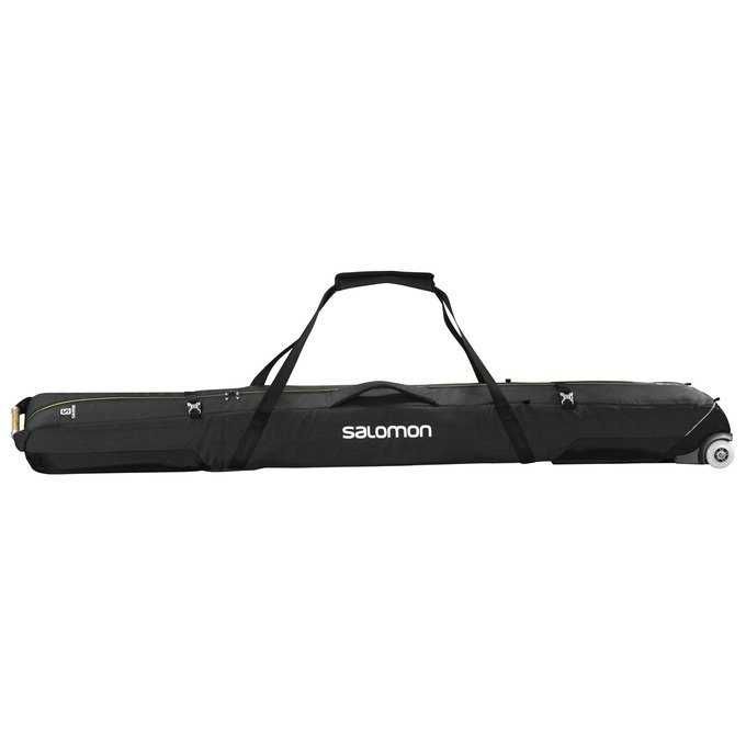 Чехол на колесах для горных лыж Salomon 2 Pairs 195Wheely Ski BagBlack