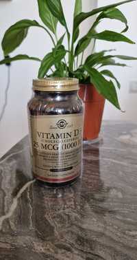 Витамин D3, холекальциферол, 25 мкг (1000 МЕ), 250 капсул