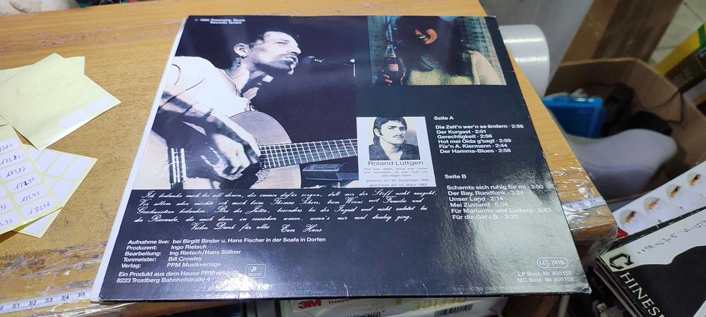 Vinil Hans Sollner - Fuer Marianne ... #A7281han