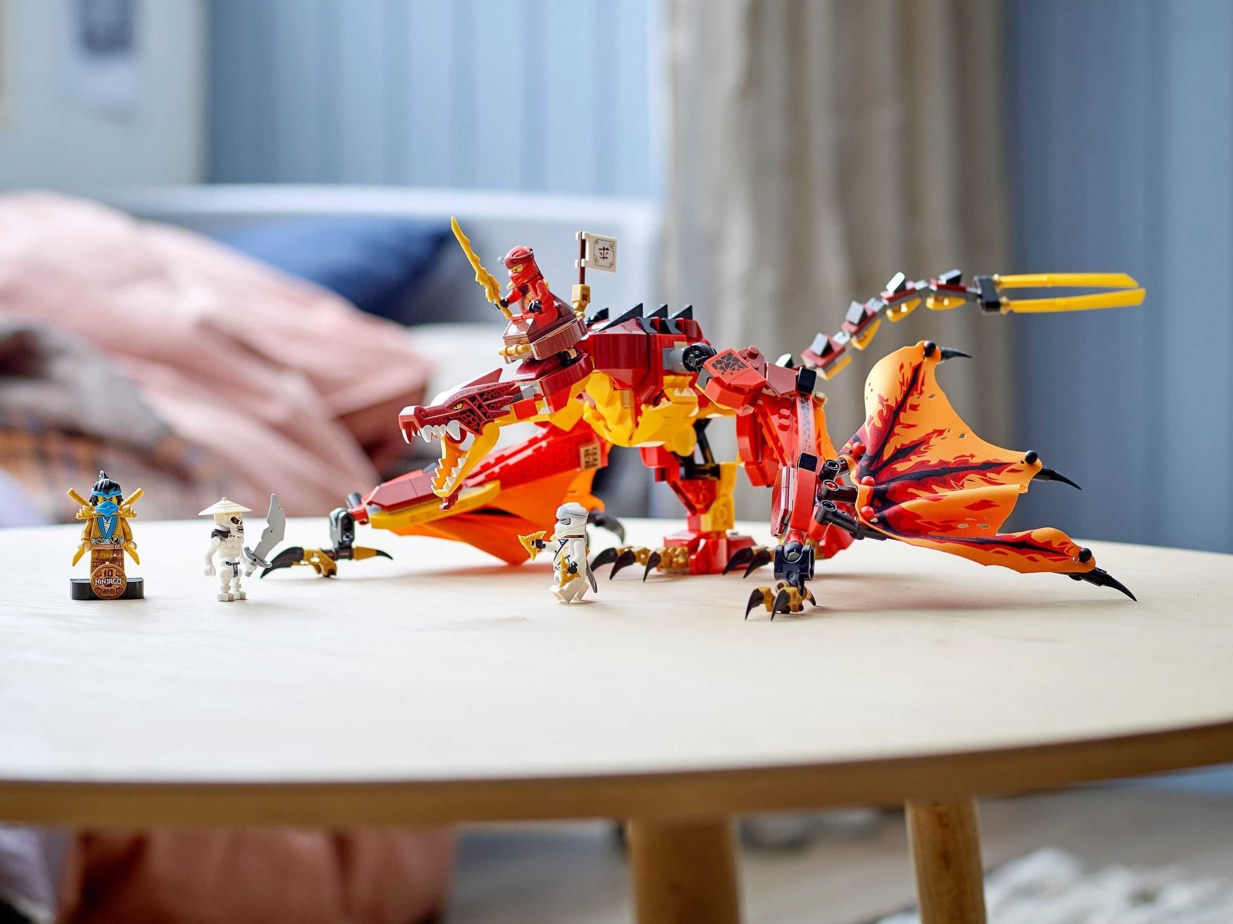 LEGO Ninjago 71753 - Atacul Dragonului de Foc - NOU sigilat