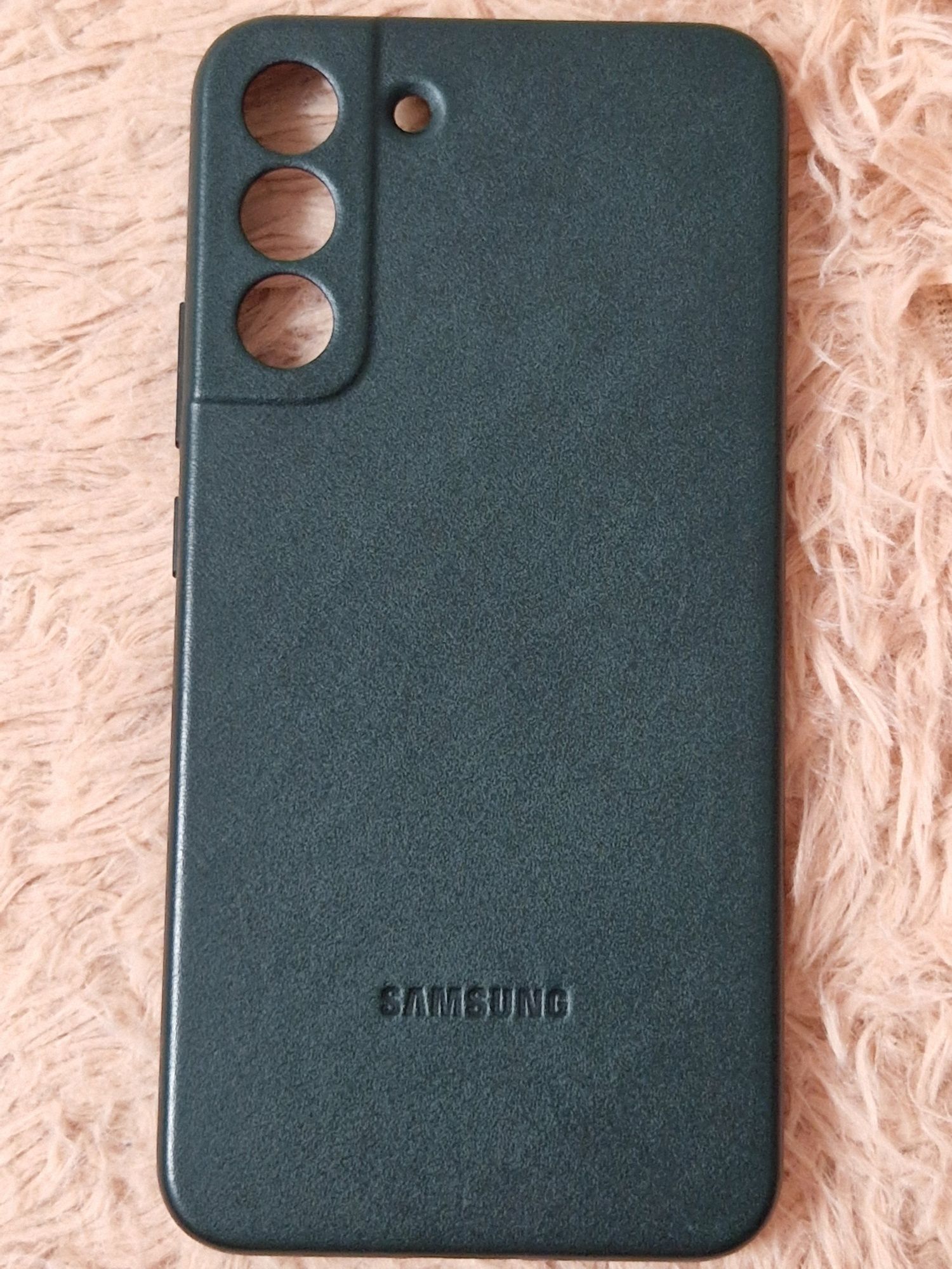 Оригинальный кожаный чехол для Samsung Galaxy S22+