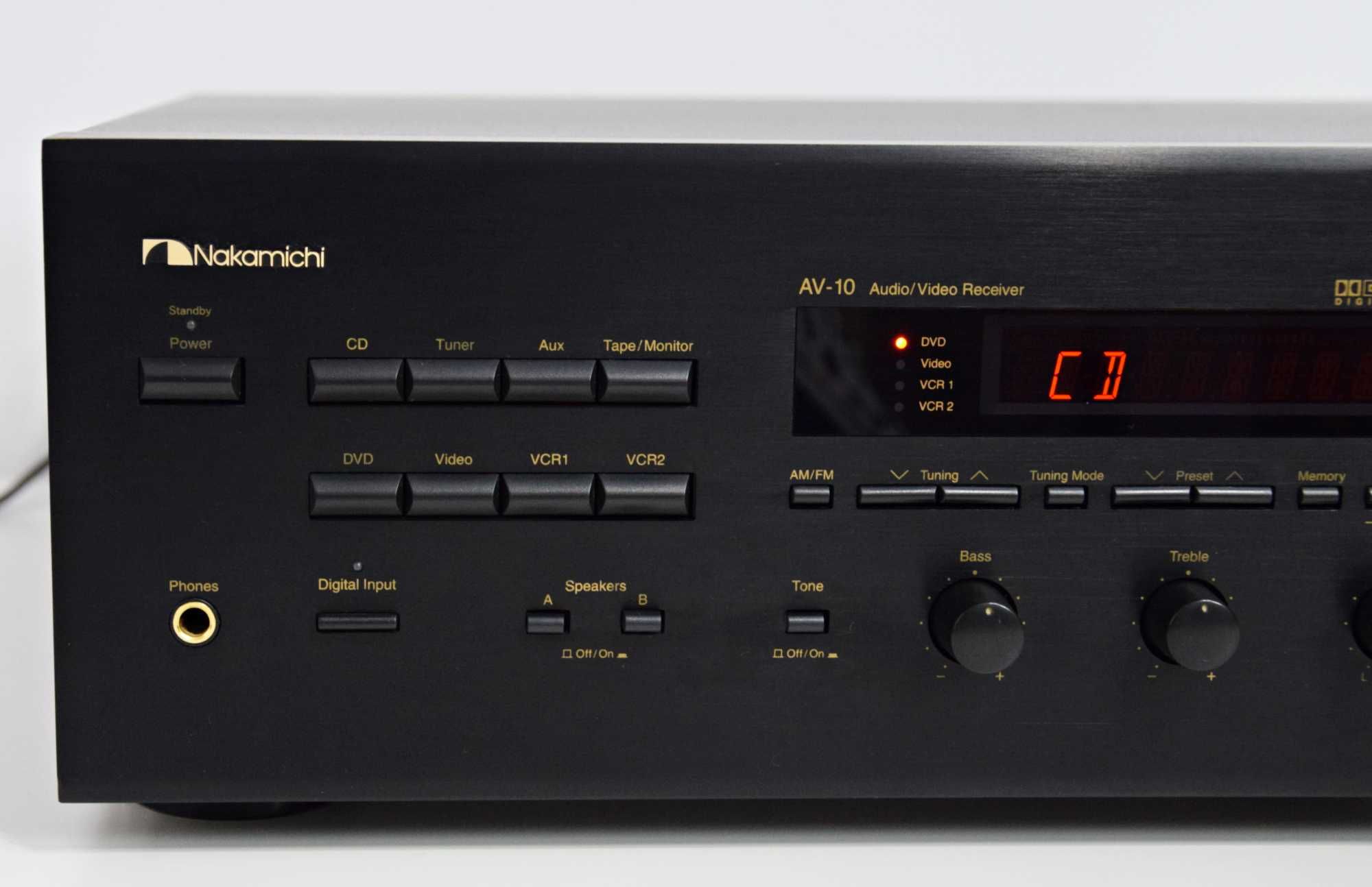 Amplificator 5.1 Nakamichi AV-10, Receiver