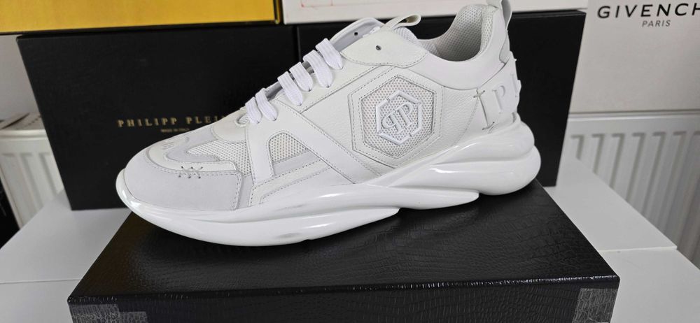 Sneakers  PHILIPP PLEIN Hurricane White TOP Nr 40-47 NOI in CUTIE