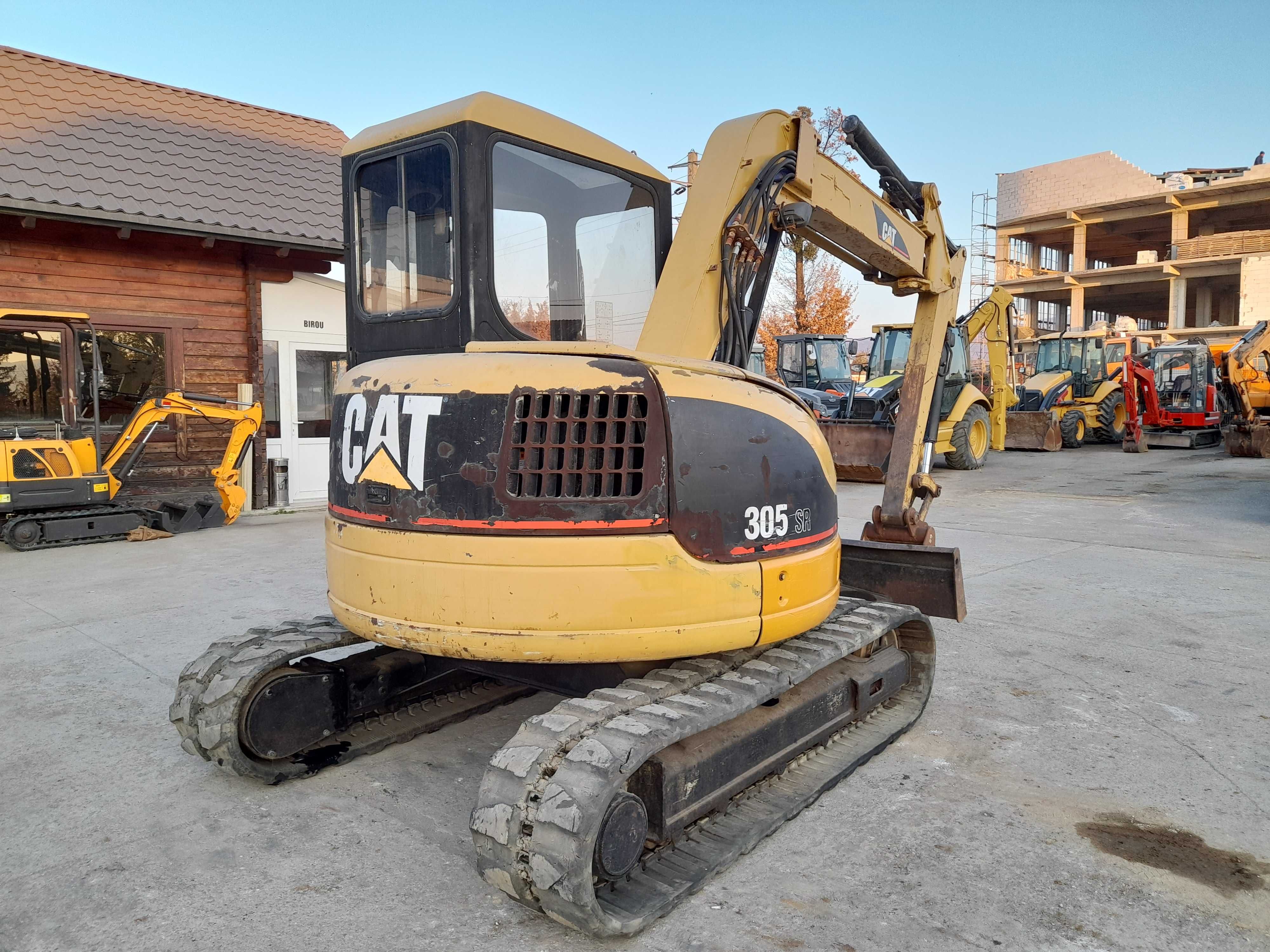 Miniexcavator Caterpillar 305 SR ,  2005