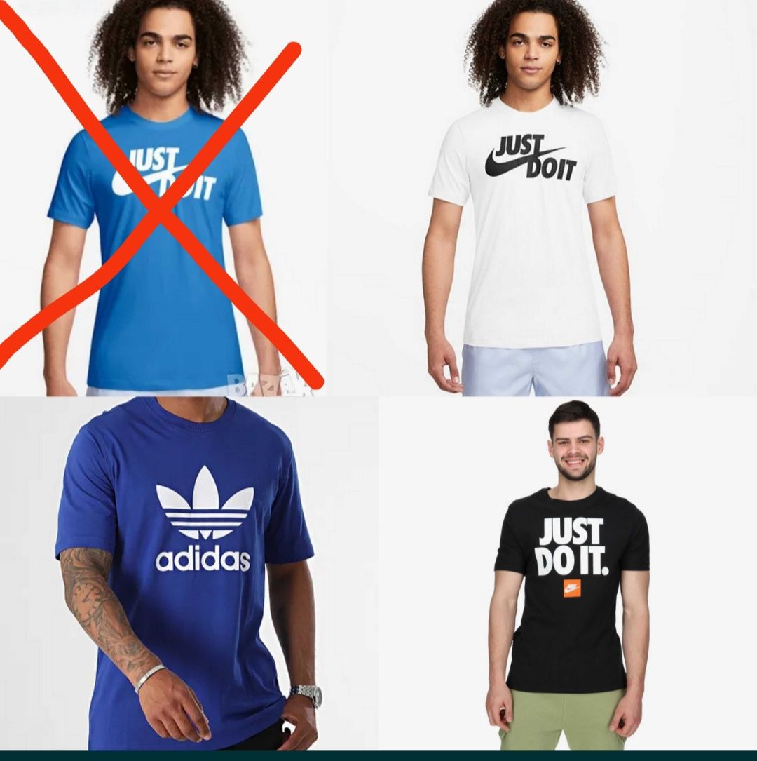 Оригинални тениски на Nike и Adidas! S< M< L< XXL