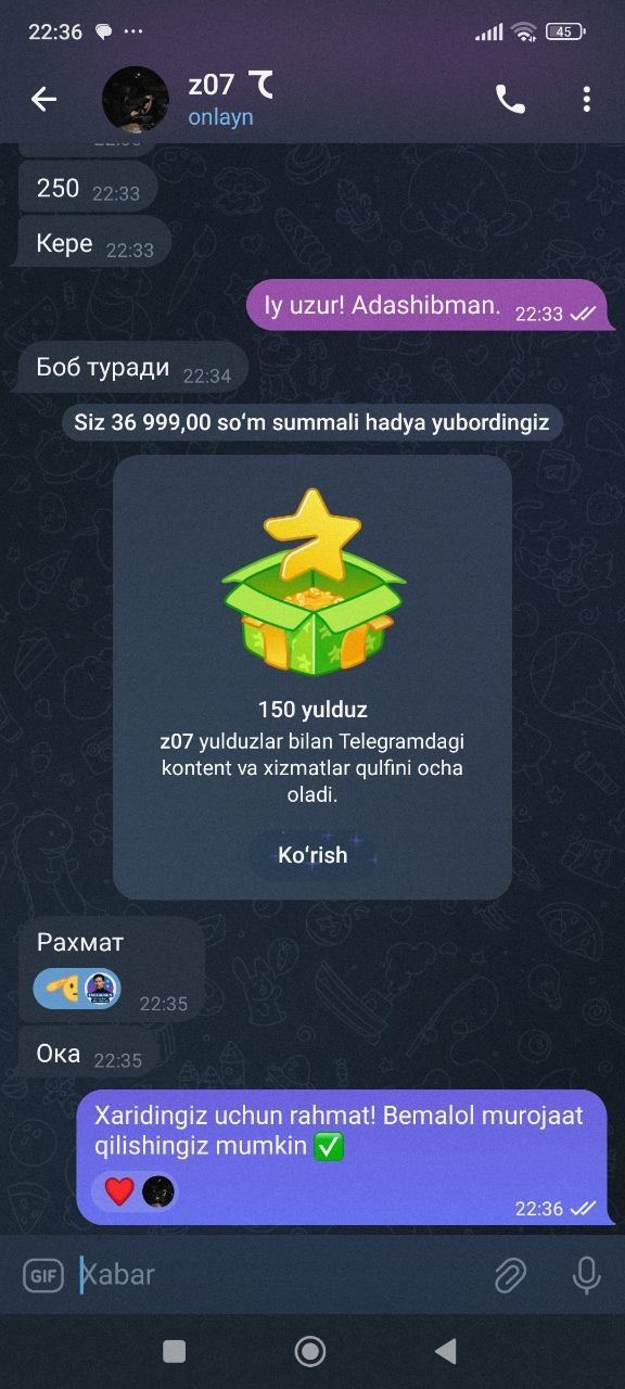 Telegram Premium Arzon Narxlarda!